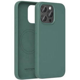 Vention Funda de Silicona Líquida MagSafe para iPhone 13 Pro Max - Verde